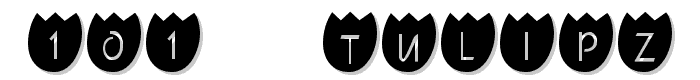 101! TulipZ font